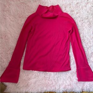 Giorgio Armani Fuchsia Cashmere Top